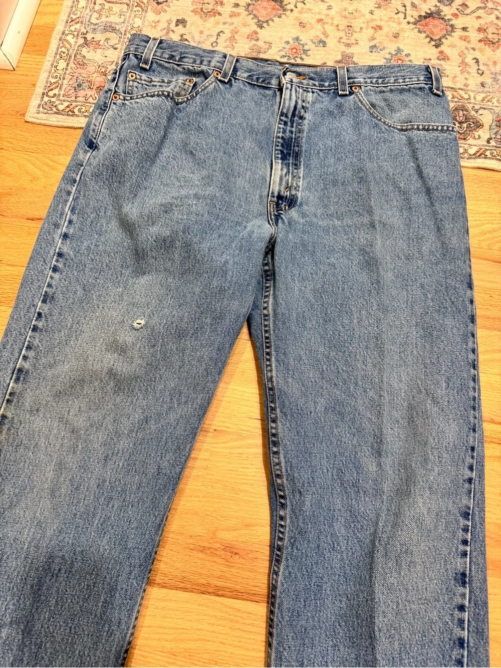 VTG Levi's Light Blue Straight-Leg Jeans W38 / L32